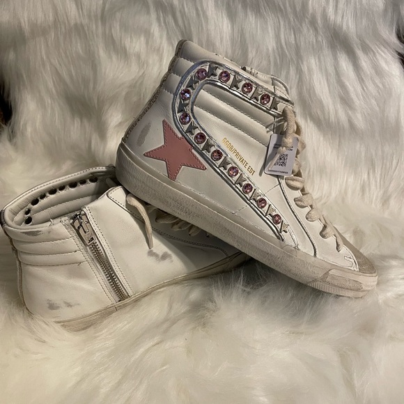 Golden Goose Slide High Top Sneaker - Picture 1 of 6